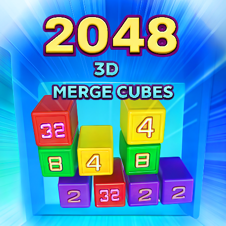 2048 3D: Merge Cubes Game