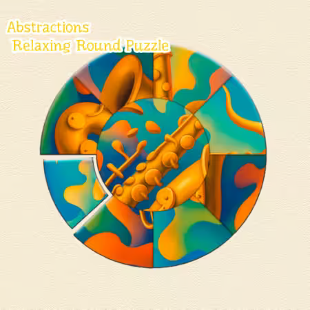 Abstractions — Relaxing Round Radial Puzzle Game