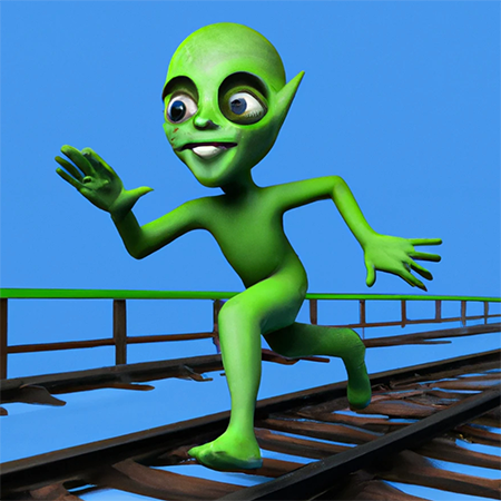 Alien Subway Runner Jogo