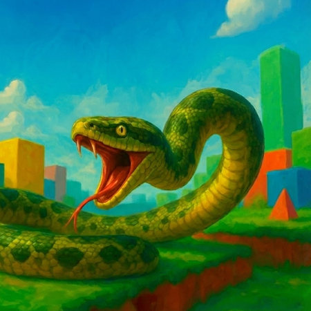 Anaconda at Obby World Game