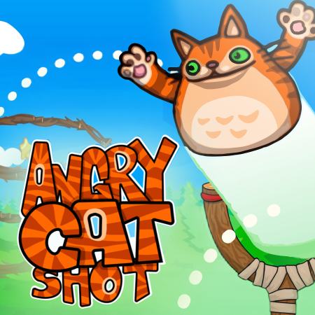 Angry Cat Shot Game