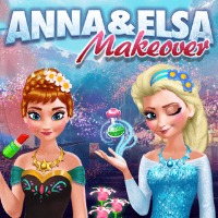 Anna and Elsa Makeover Game
