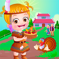 Baby Hazel Thanksgiving Day Jogo