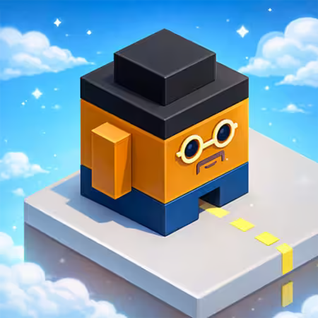 Blocky Road Casual Fun Game Game