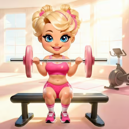Bonnie Fitness Frenzy Game