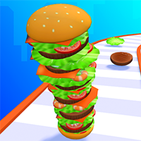 Stack The Burger Game