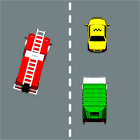 🕹️ Play Car Rush Game: Free Online HTML Car Racing Video Game