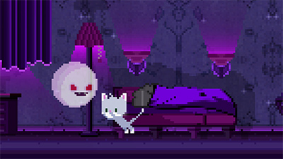 Cat and Ghosts - Play Cat and Ghosts Game Online