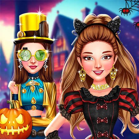 INSTAGIRLS HALLOWEEN DRESS UP jogo online gratuito em