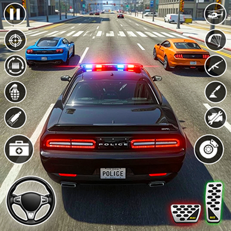 City Police Car Chase Game