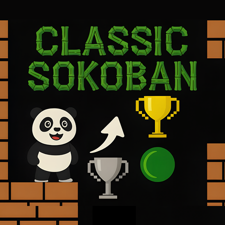 Classic Sokoban Game