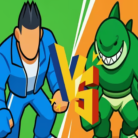 Draw Action Freestyle Fight Game