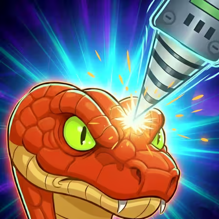 Drill the Snake Game