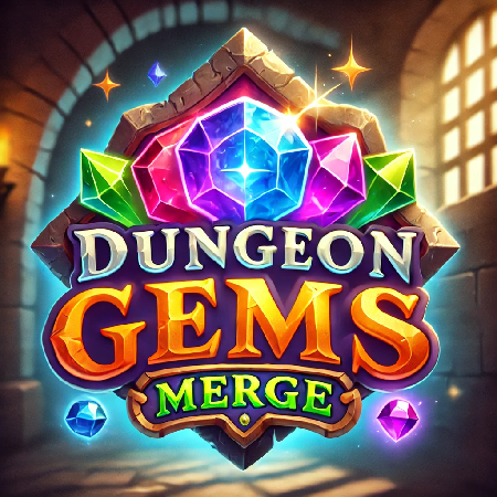 Dungeon Gems Merge Game