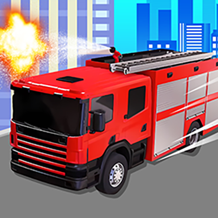 Fire Truck Rescue Driving Game