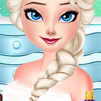 Elsa Dressup and Makeup