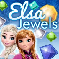Elsa Jewels Game