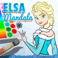Elsa Mandala Game