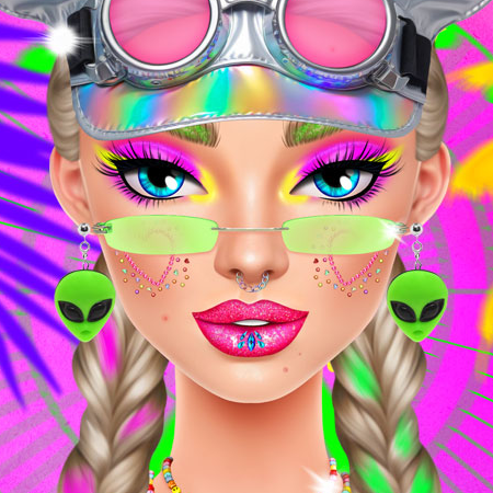 Festival Vibes Makeup