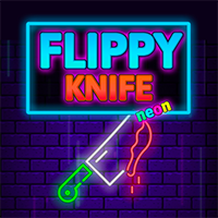Flippy Knife Neon Game