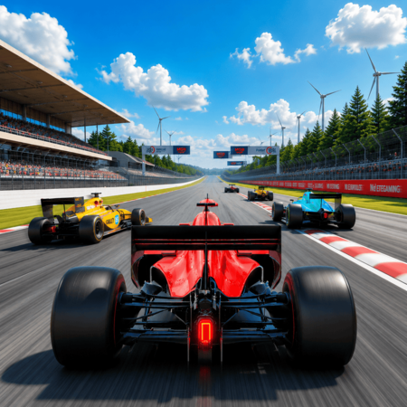 Circuit Crash Course Formula Car Circuit Racing - Jouez à des jeux sur Lagged.com