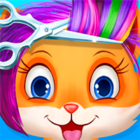 Funny Kitty Haircut - Play Funny Kitty Haircut Game Online