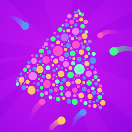 Galaxy Particles Calm Game