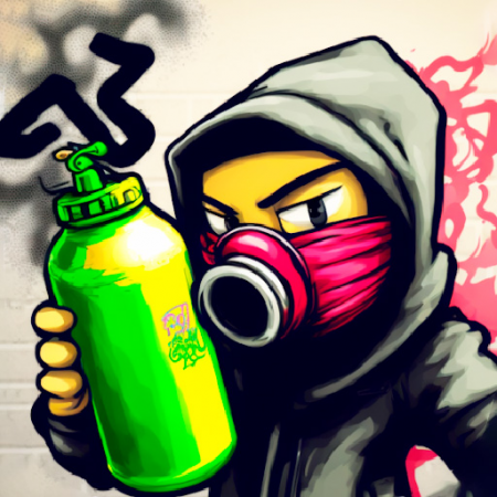 Graffiti Tags Spray Painting Game