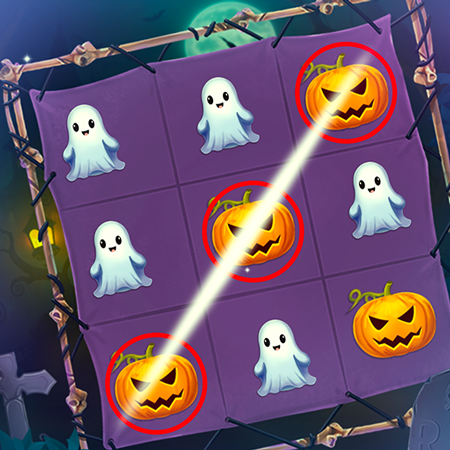 Halloween Tic Tac Toe Game