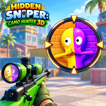 Hidden Sniper: Camo Hunter 3D Game - Play on Lagged.com