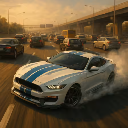 Highway Racer: Traffic Rush Game