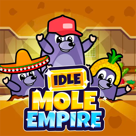 Idle Mole Empire Jogo