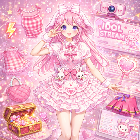 Idol Livestream: Doll Dress Up