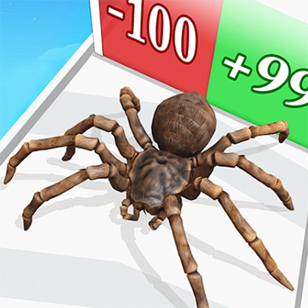 Spider Evolution Runner Game