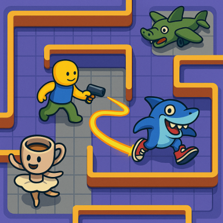 Italian Brainrot Hunter Assassin Game