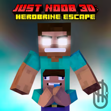 Just Noob 3D: Herobrine Escape Game