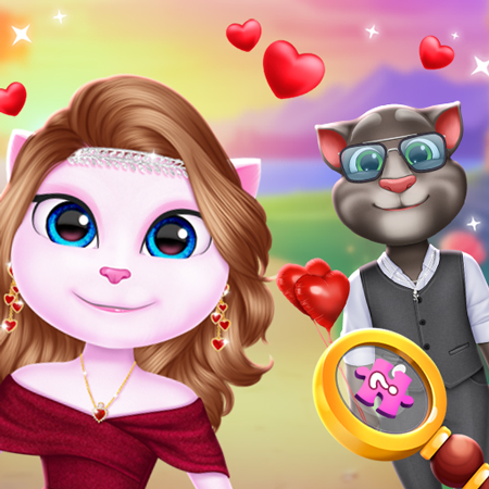 Kitty Couple Lovely Valentine Game