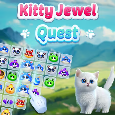 Kitty Jewel Quest Game