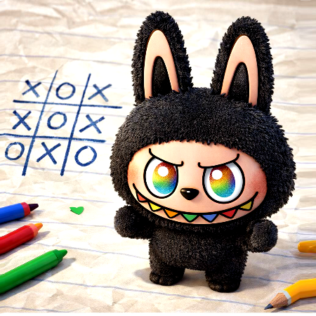 Labubu Tic Tac Toe - Jouez à des jeux sur Lagged.com