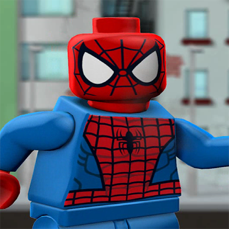 Lego Spiderman Game Play on Lagged