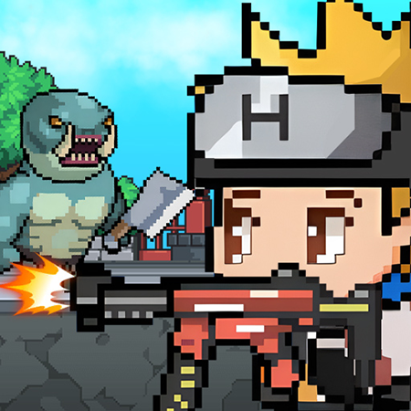 Mecha Shoot Pixel RPG Game