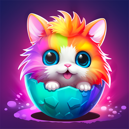 Merge Cute Cats Jogo