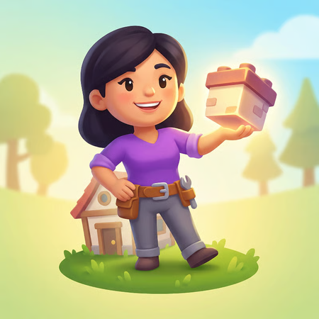 Merge Items Build City Game