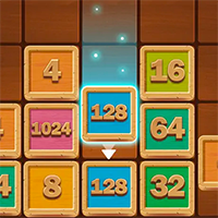 Merge Numbers: Wooden Edition Jogo