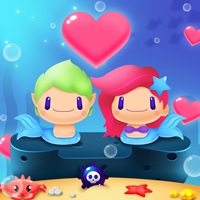 Mermaid My Valentine Crush Jogo