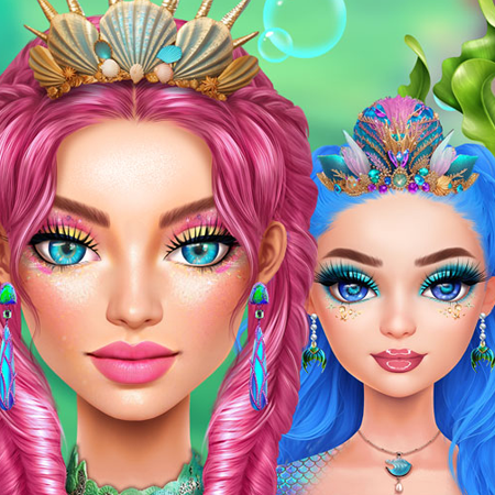 Mermaidcore Makeup