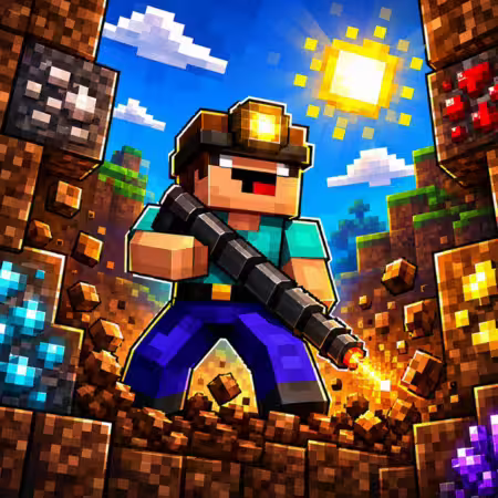 Miner with Bazooka