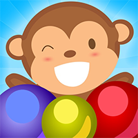 Monkey Bubble Shooter Game