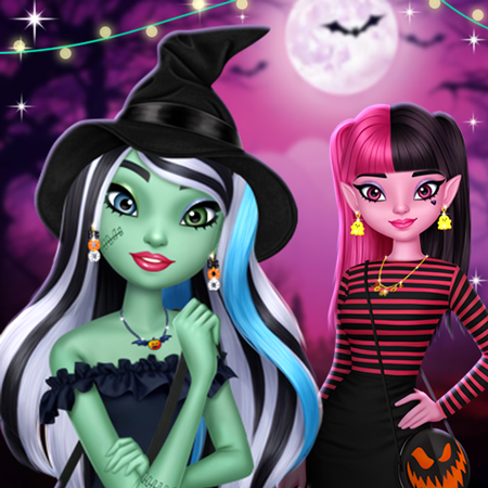 Monster High Spooky Fashion Game