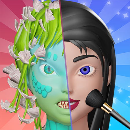 Monster Makeup 3D Game